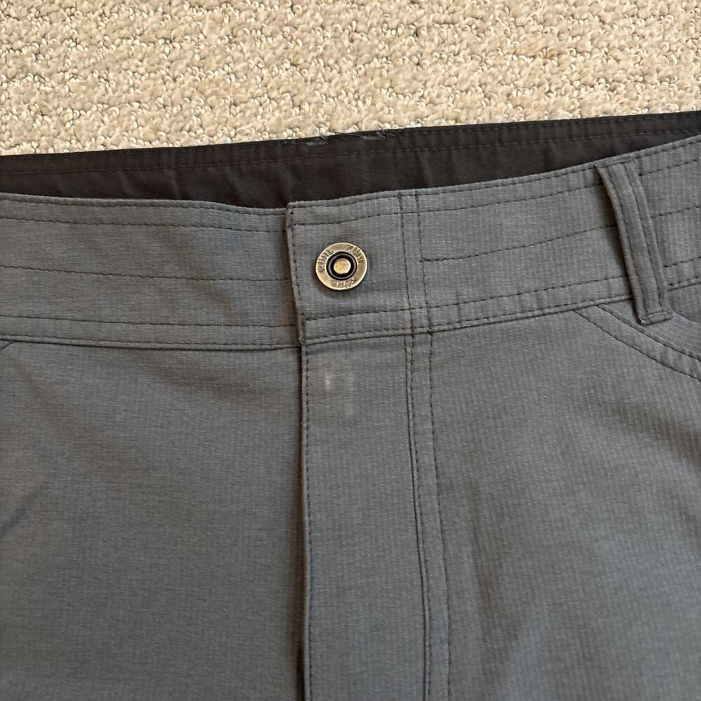 Kuhl Pants Mens 35/32 Gray Silencer Ripstop Outdoor Mountain Hiking Pockets - Picture 5 of 10